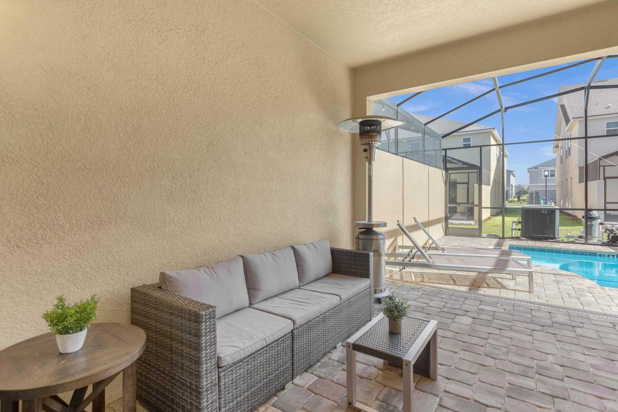 4Br Villa Home With Private Pool Near Disney Kissimmee Exterior photo